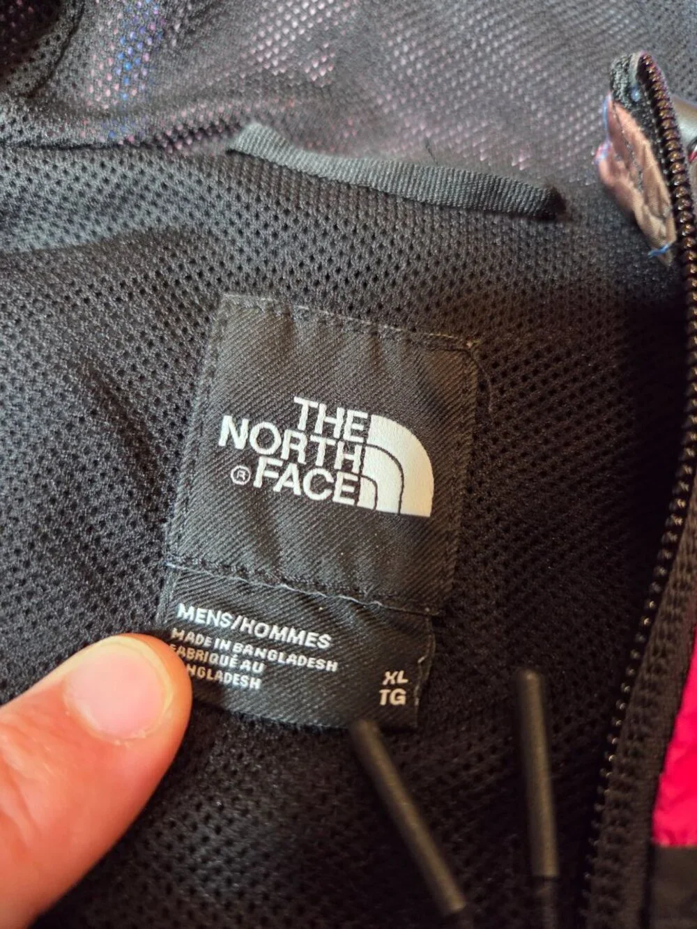 Men's - North Face Rainbow Gradient Vintage Ski Jacket - Multi Color - XL - RARE